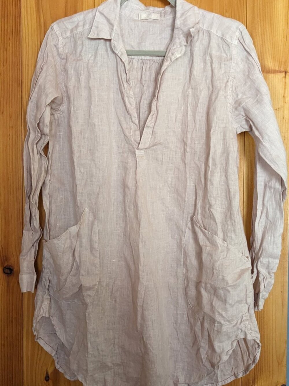 CP Shades Teton Pink Chambray Linen Small GUC